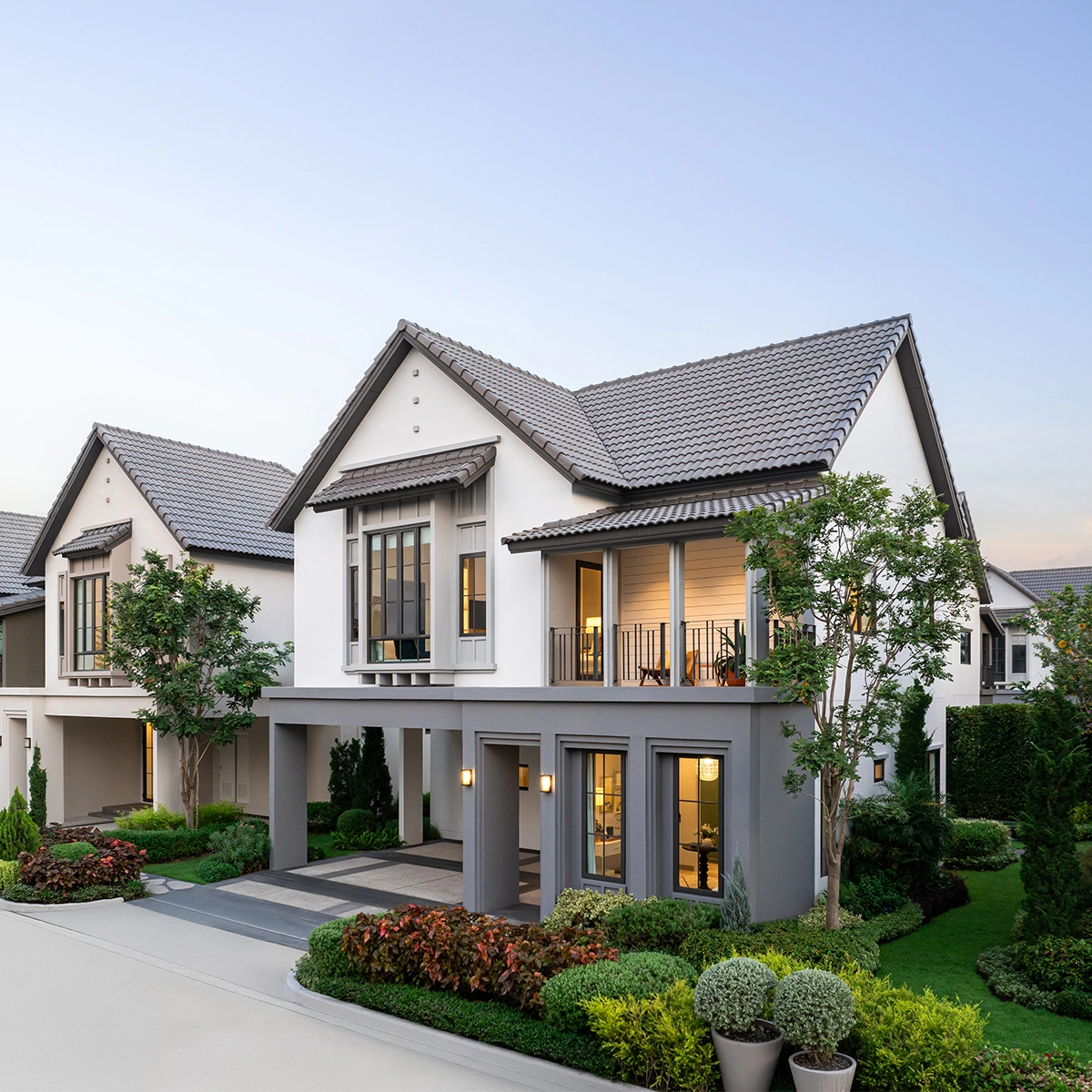 บ้านเดี่ยว สราญสิริ เวสต์เกต เลขที่ 126/192 ทิศเหนือ *บ้านตัวอย่าง*<br> โซนส่วนตัว หน้าบ้านไม่ชนใคร