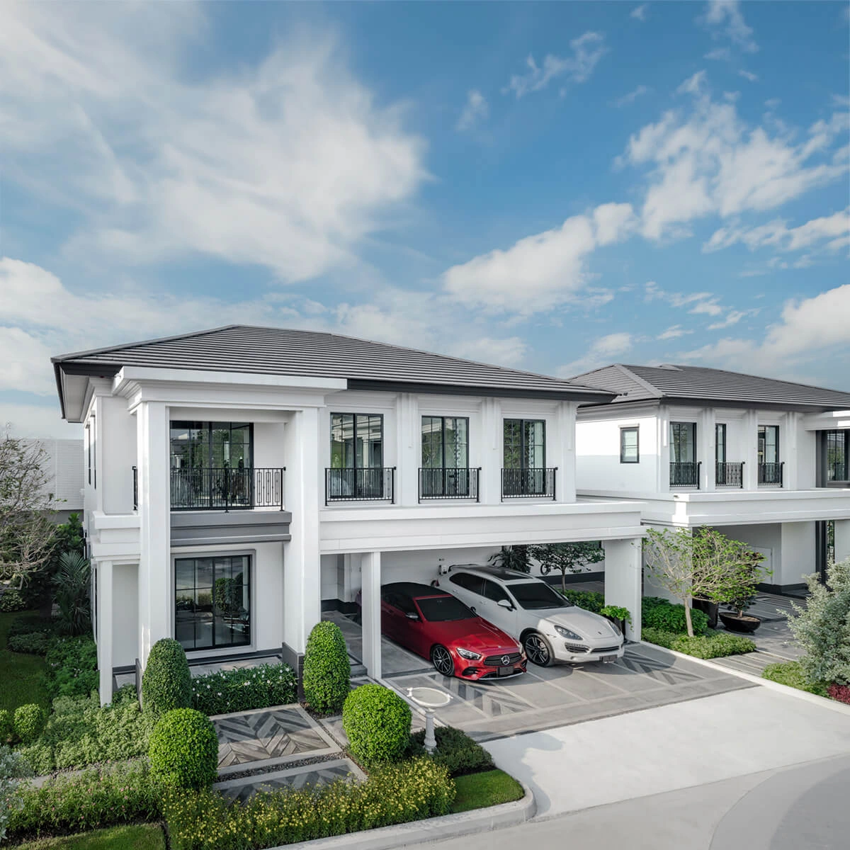 บ้าน เศรษฐสิริ บางนา - สุวรรณภูมิ เลขที่ 888/138 ทิศใต้ แปลงสวย ใกล้สวน