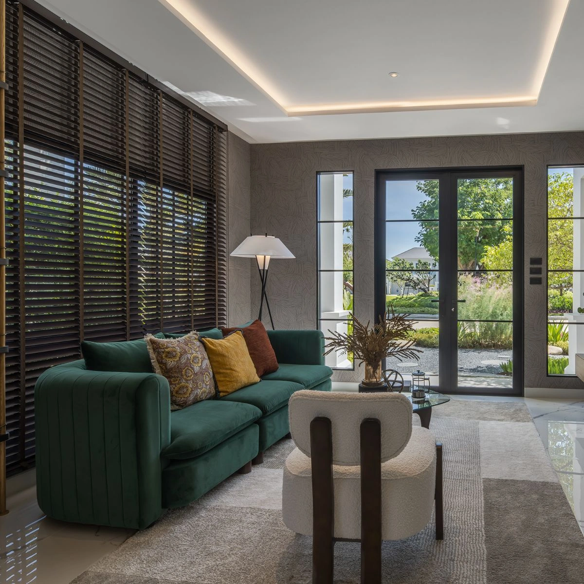 บ้านเดี่ยว เศรษฐสิริ ดอนเมือง เลขที่ 289/198 ทิศใต้ *บ้านตัวอย่าง*<br> โซนใกล้สวน