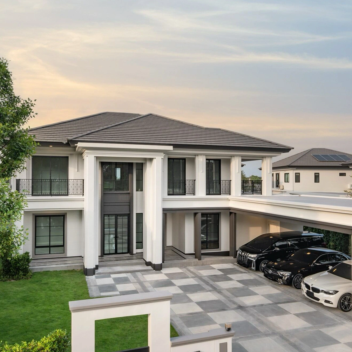 บ้านเดี่ยว เศรษฐสิริ กรุงเทพ - ปทุมธานี 2 เลขที่ 40 ทิศใต้ บ้านใหญ่ วิวสนามกอล์ฟ