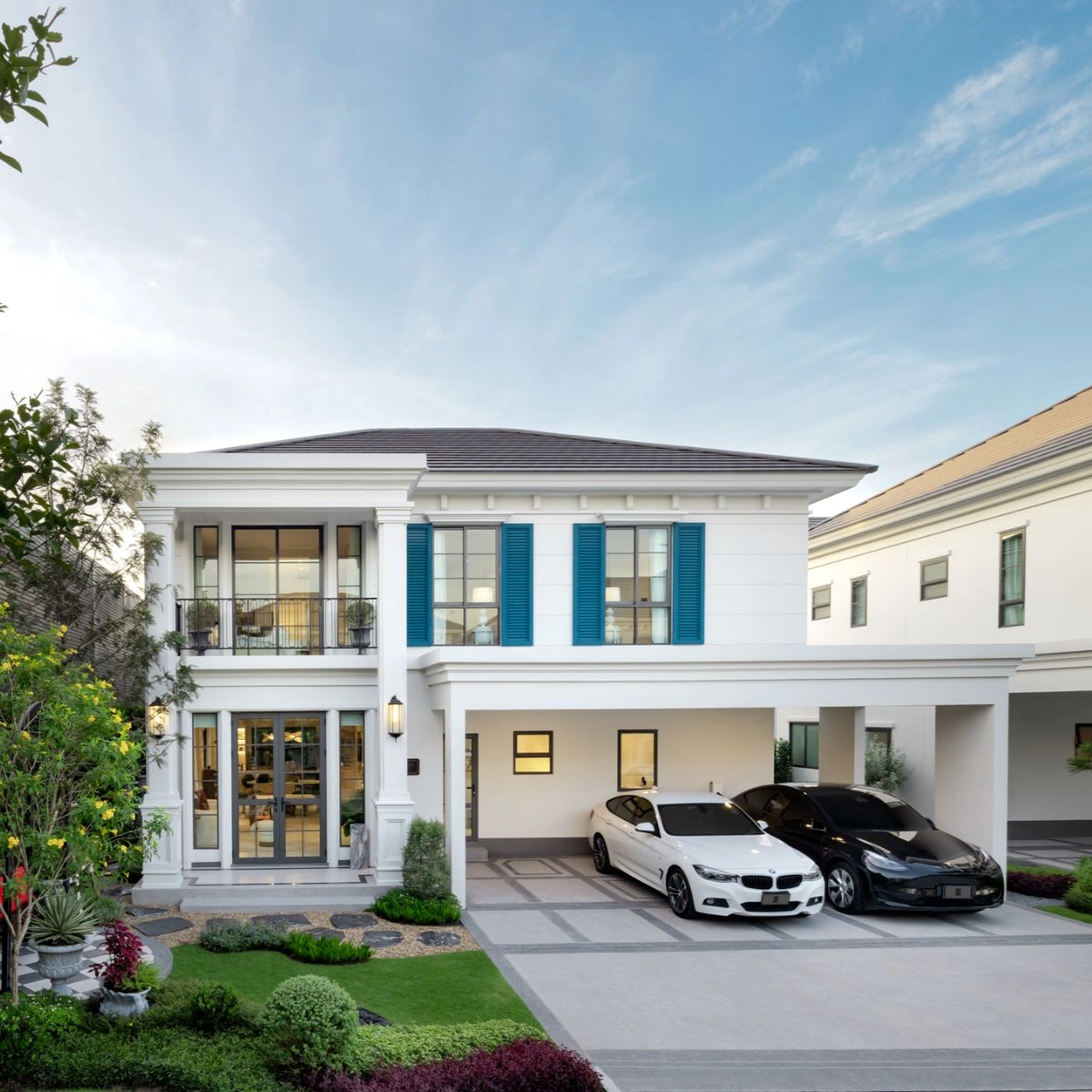 บ้าน เศรษฐสิริ งามวงศ์วาน เลขที่ 38/20 ทิศใต้ บ้านสำหรับครอบครัวเริ่มต้น โซนส่วนตัว