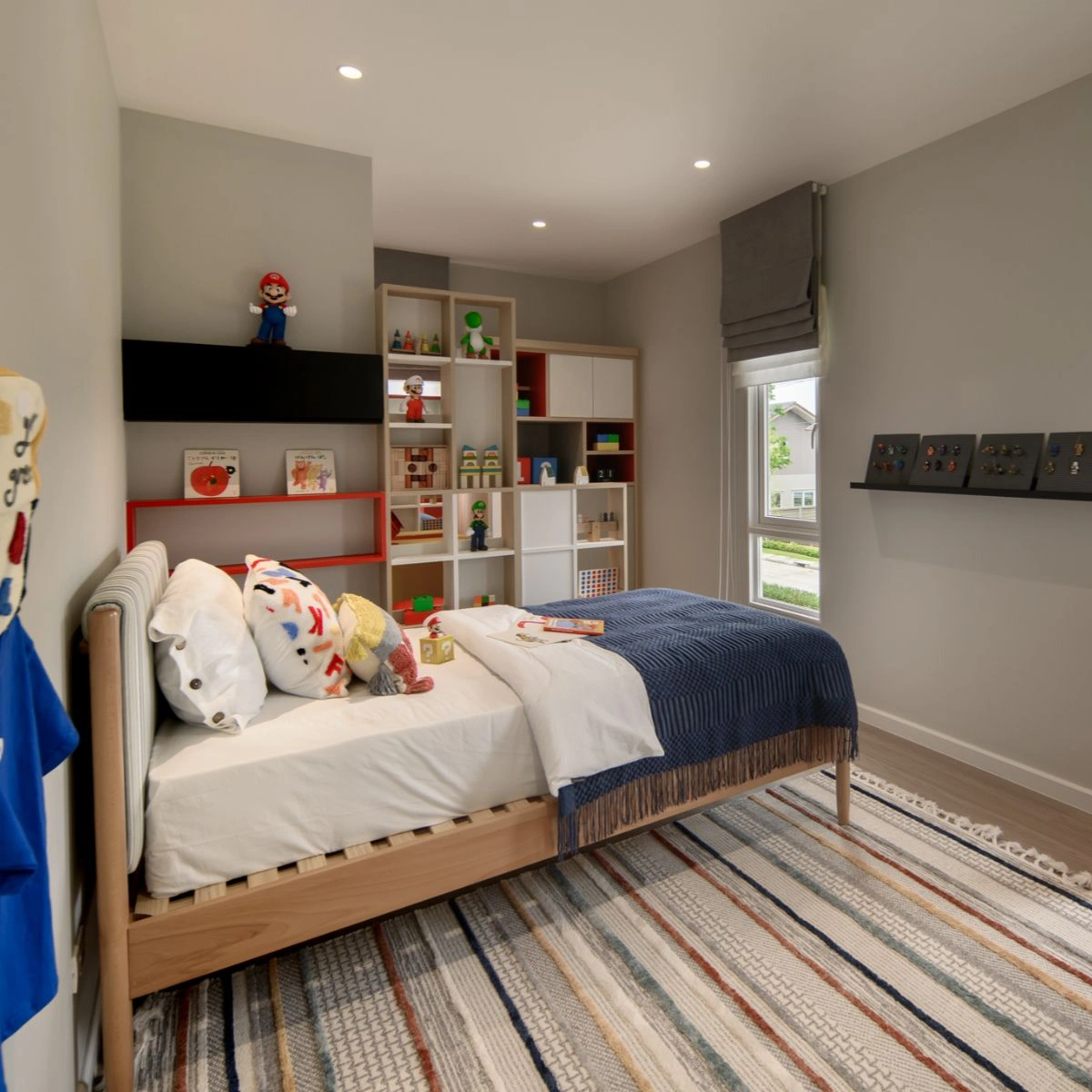 บ้านแฝด อณาสิริ รังสิต - คลอง 3 เลขที่ 79/212 ทิศเหนือ บ้านแฝด เฟสใหม่ หน้าบ้านไม่ติดใคร