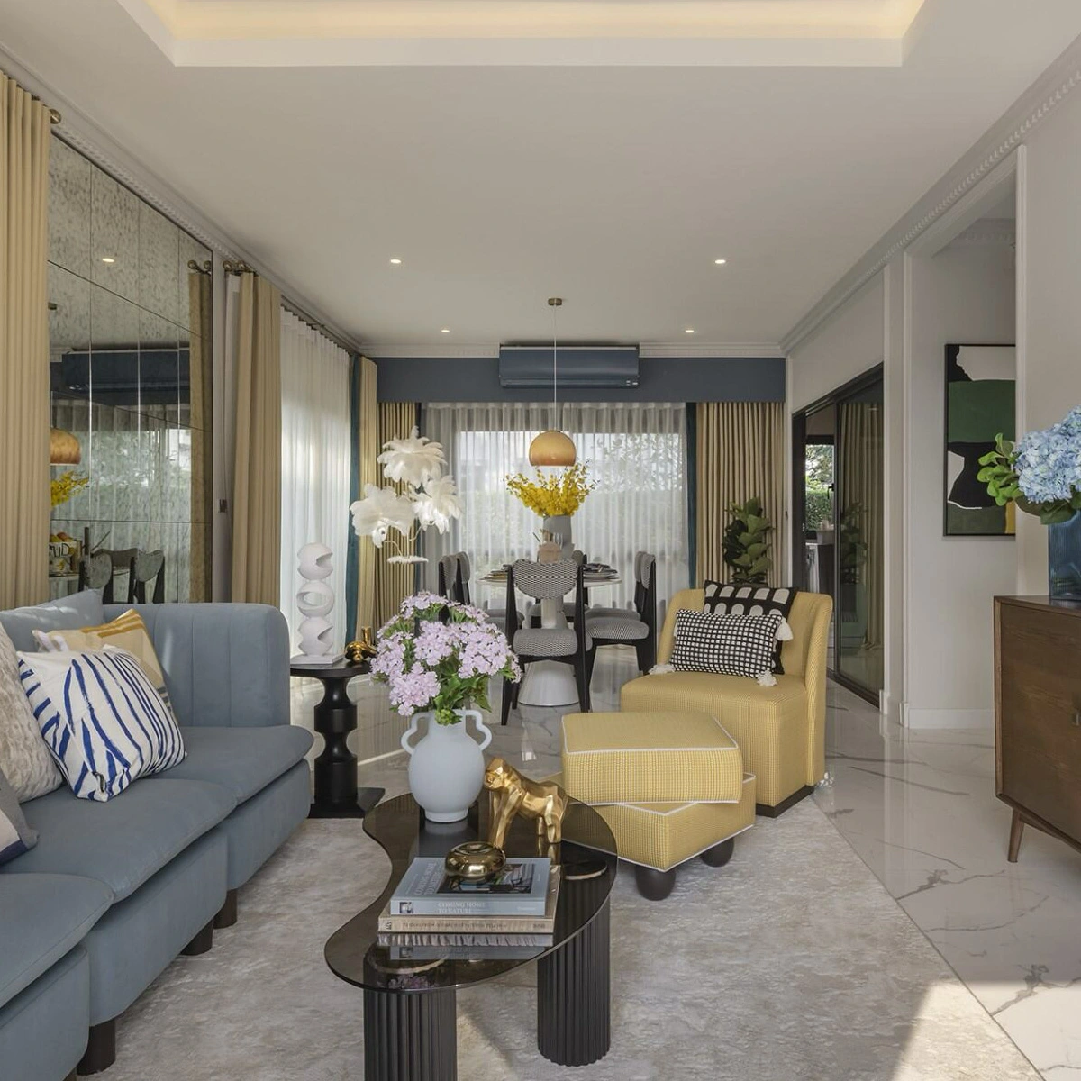 บ้านเดี่ยว เศรษฐสิริ ราชพฤกษ์ - นครอินทร์ เลขที่ 168/12 ทิศใต้ *บ้านตัวอย่าง* <br>แต่งครบพร้อมอยู่