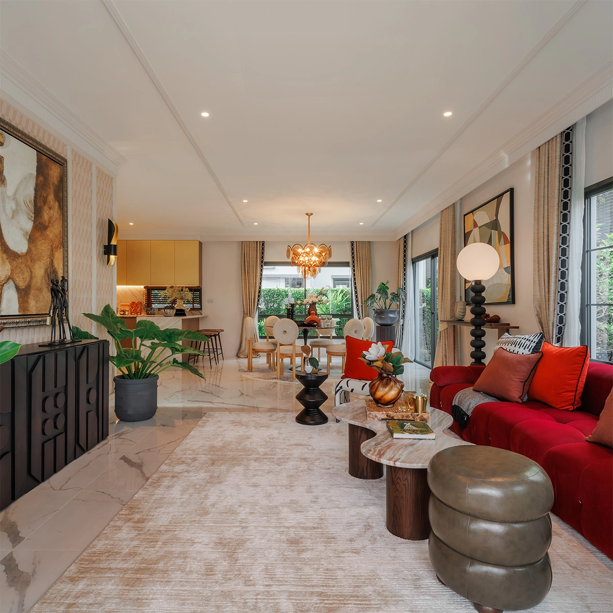 บ้าน เศรษฐสิริ ราชพฤกษ์ - นครอินทร์ เลขที่ 168/65 ทิศเหนือ เฟสใหม่ แปลงมุม ที่ดินใหญ่