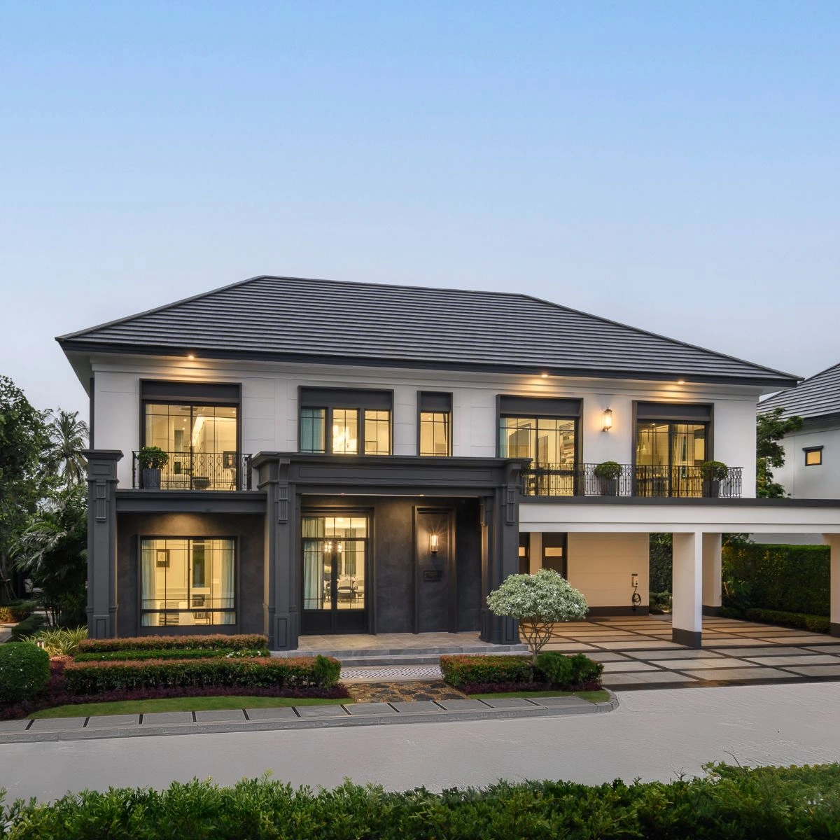 บ้าน เศรษฐสิริ ราชพฤกษ์ - สาย 1 เลขที่ 1321-000106 ทิศใต้ บ้านแปลงมุม ใกล้ Clubhouse