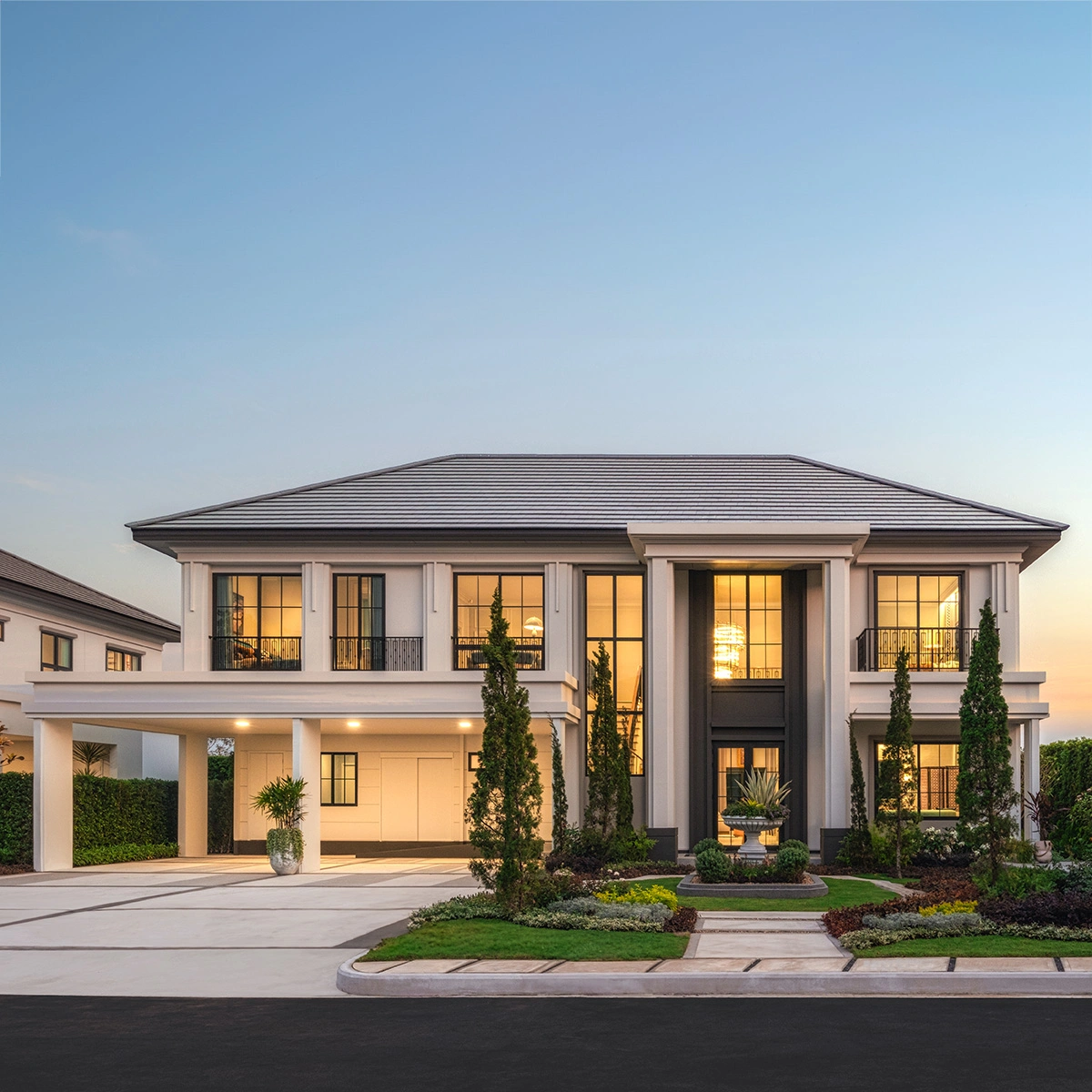 บ้าน เศรษฐสิริ รวมโชค เลขที่ 51 ทิศเหนือ บ้านแปลงมุม เป็นส่วนตัวที่ดินใหญ่พร้อมสวน