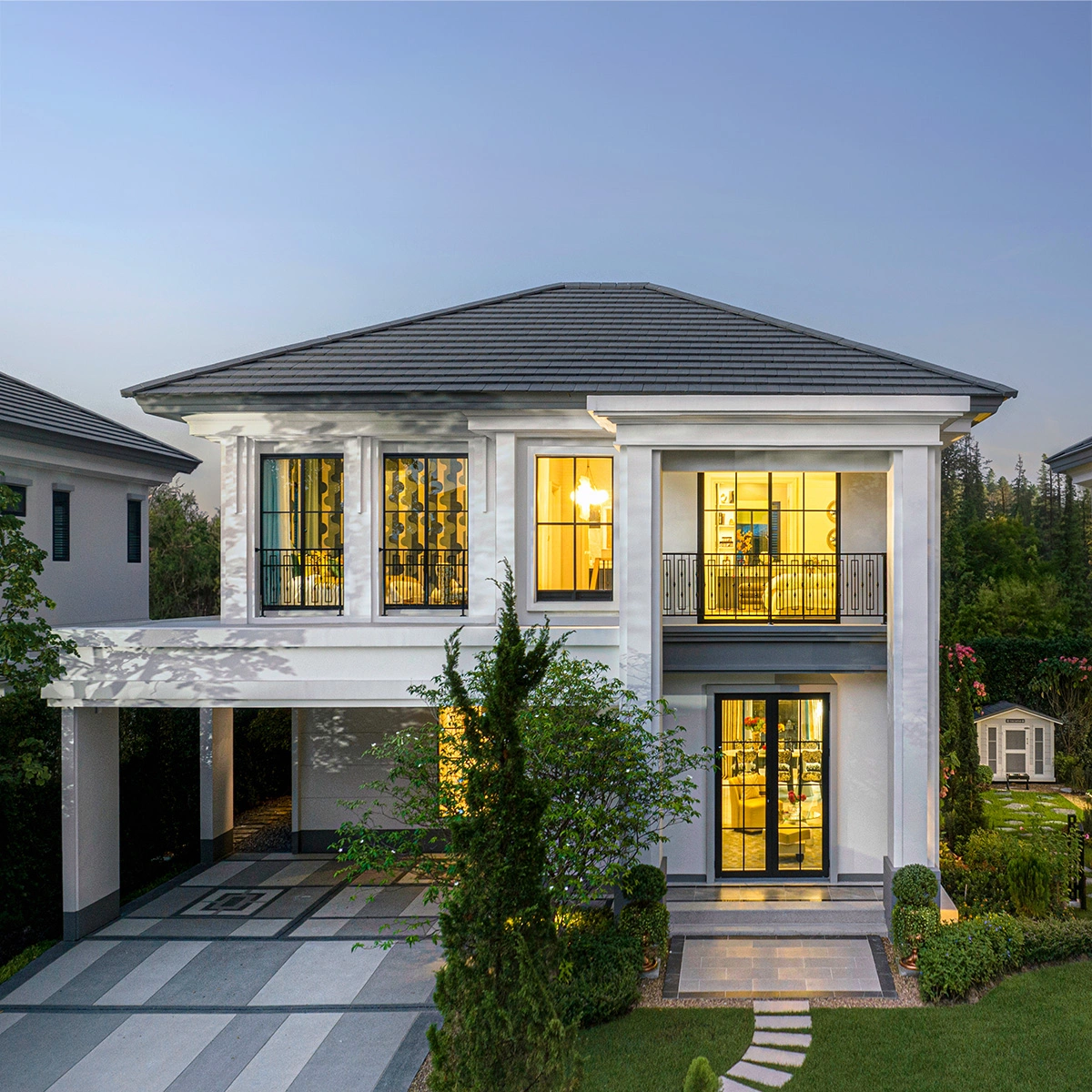 บ้าน เศรษฐสิริ เสรีไทย เลขที่ 99/64 ทิศเหนือ โซนใหม่ ทำเลส่วนตัว