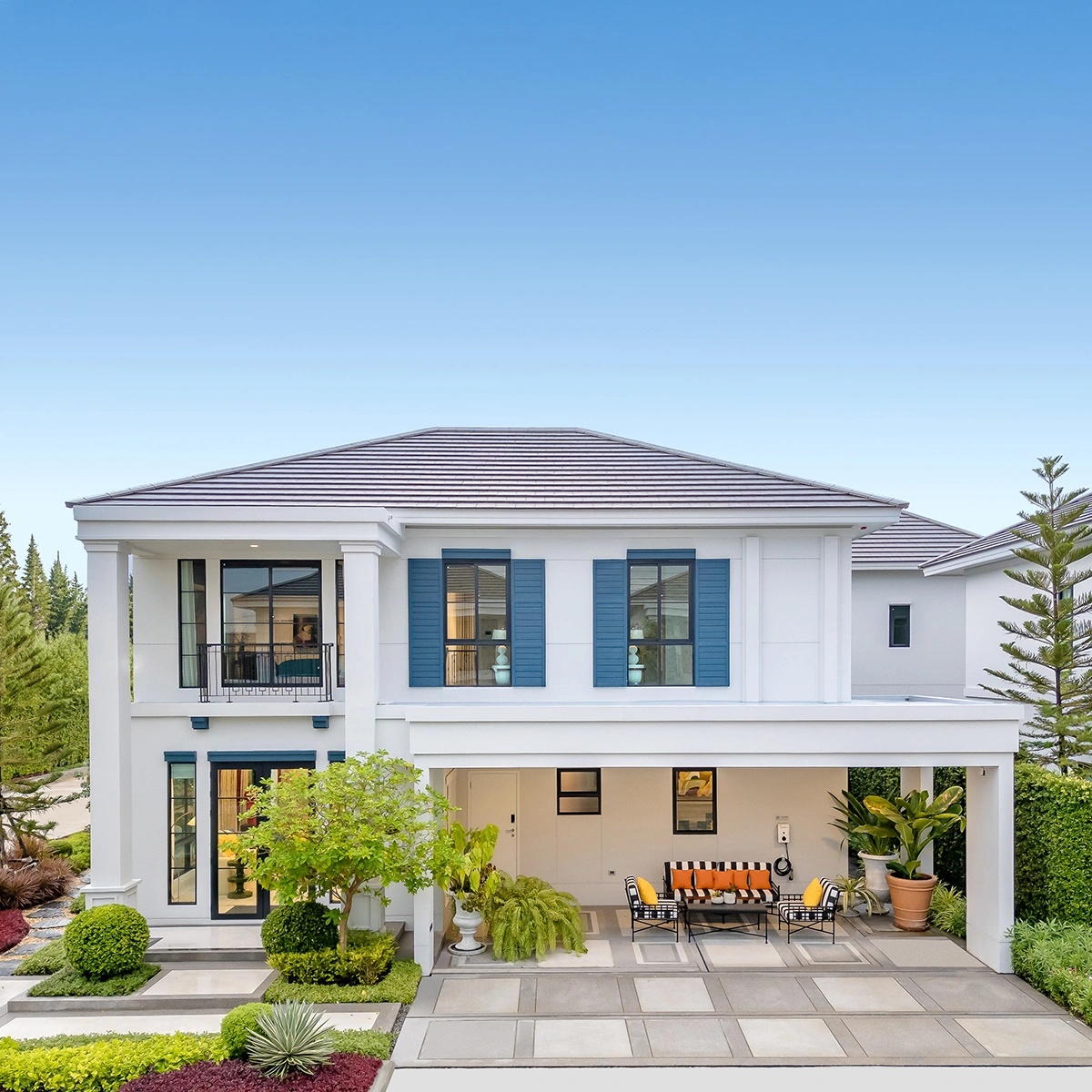 บ้าน เศรษฐสิริ วัชรพล - เทพรักษ์ เลขที่ 99/62 ทิศใต้ โซนใหม่ ใกล้คลับเฮาส์