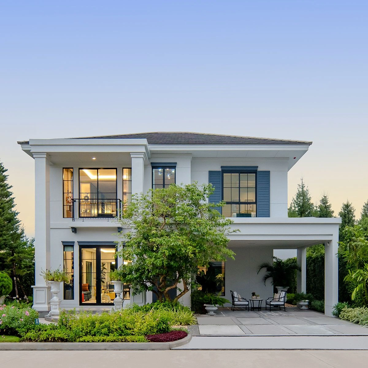 บ้าน เศรษฐสิริ วัชรพล - เทพรักษ์ เลขที่ 99/63 ทิศเหนือ โซนใหม่ ทำเลส่วนตัว