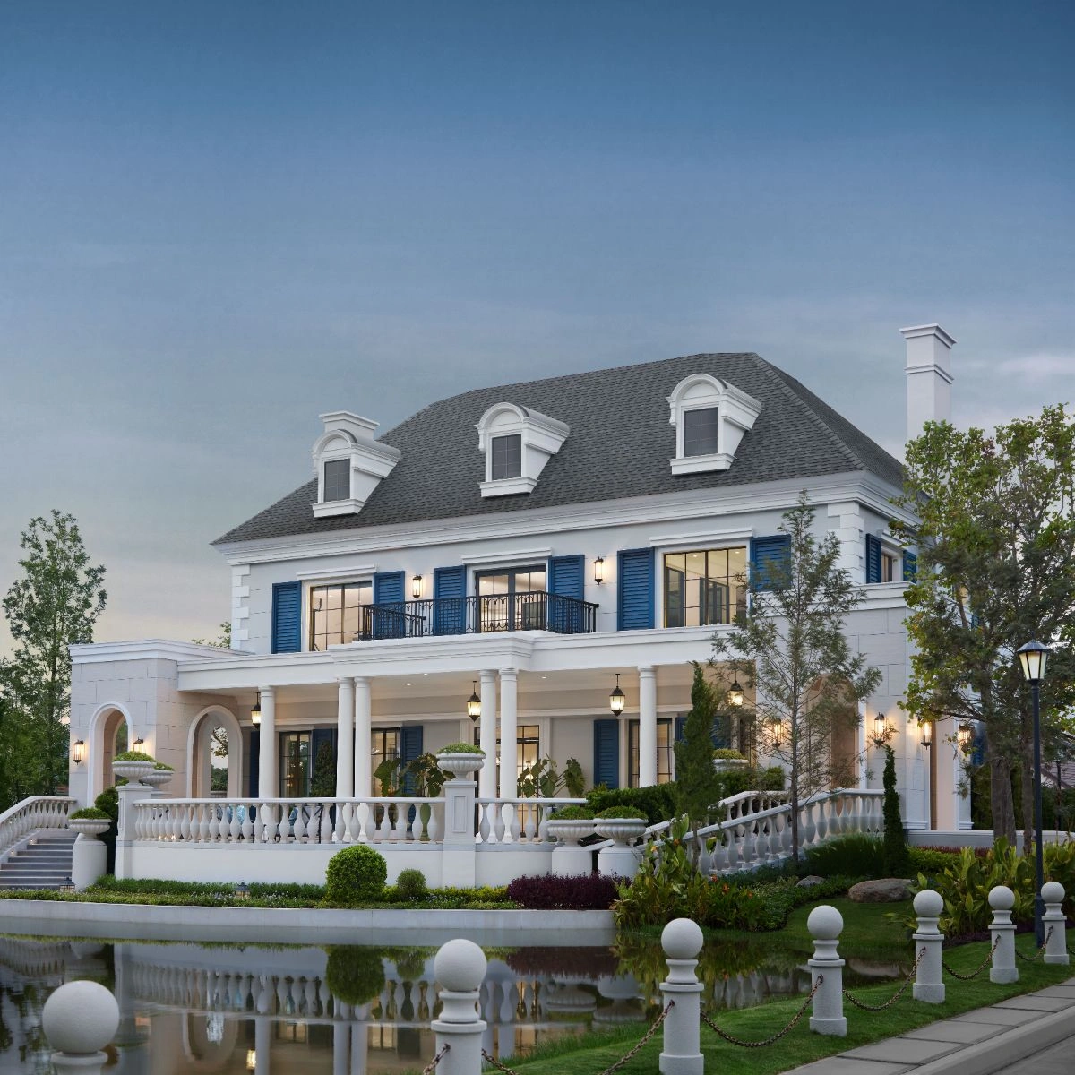 บ้าน เศรษฐสิริ วัชรพล - เทพรักษ์ เลขที่ 99/68 ทิศใต้ โซนใหม่ แปลงมุม