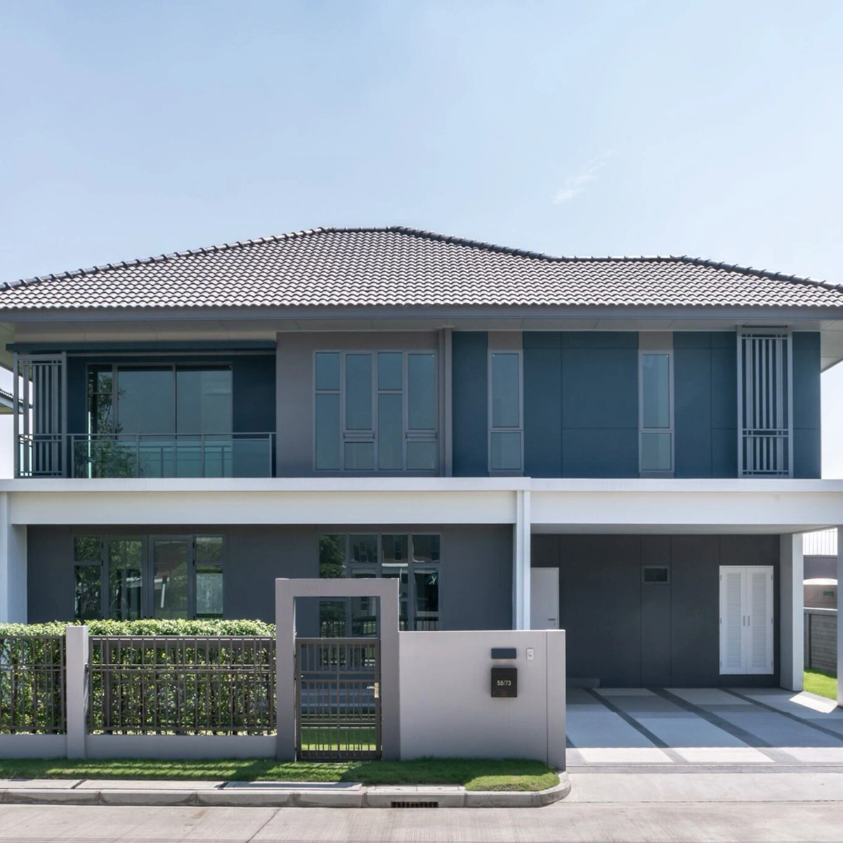บ้านเดี่ยว เศรษฐสิริ วงแหวน - ลำลูกกา เลขที่ 87/81 ทิศใต้ เปิดโซนใหม่ <br>หลังใหญ่แปลงมุม