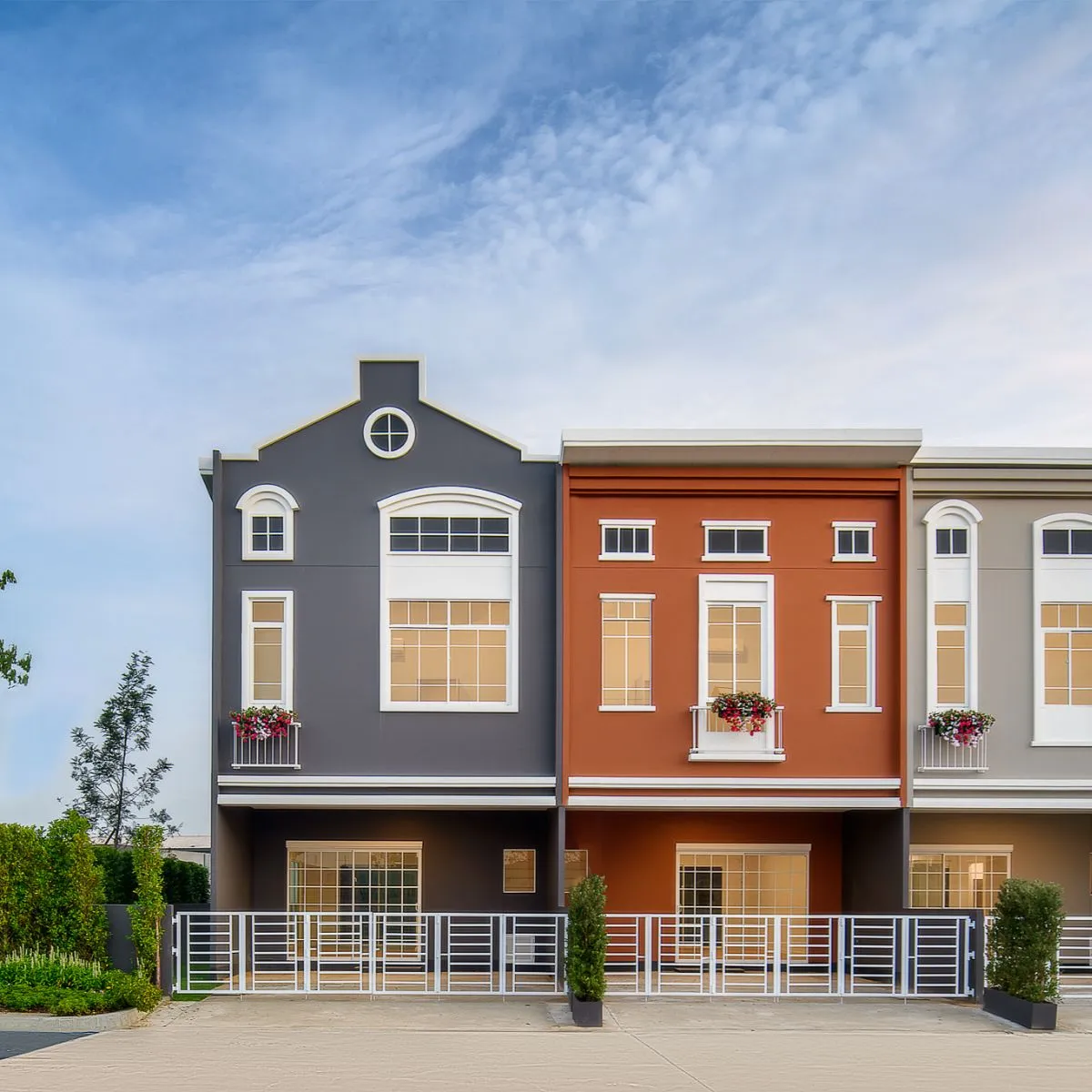 ทาวน์โฮม สิริ เพลส รังสิต 2 เลขที่ 199/201 ทิศเหนือ แปลงมุม