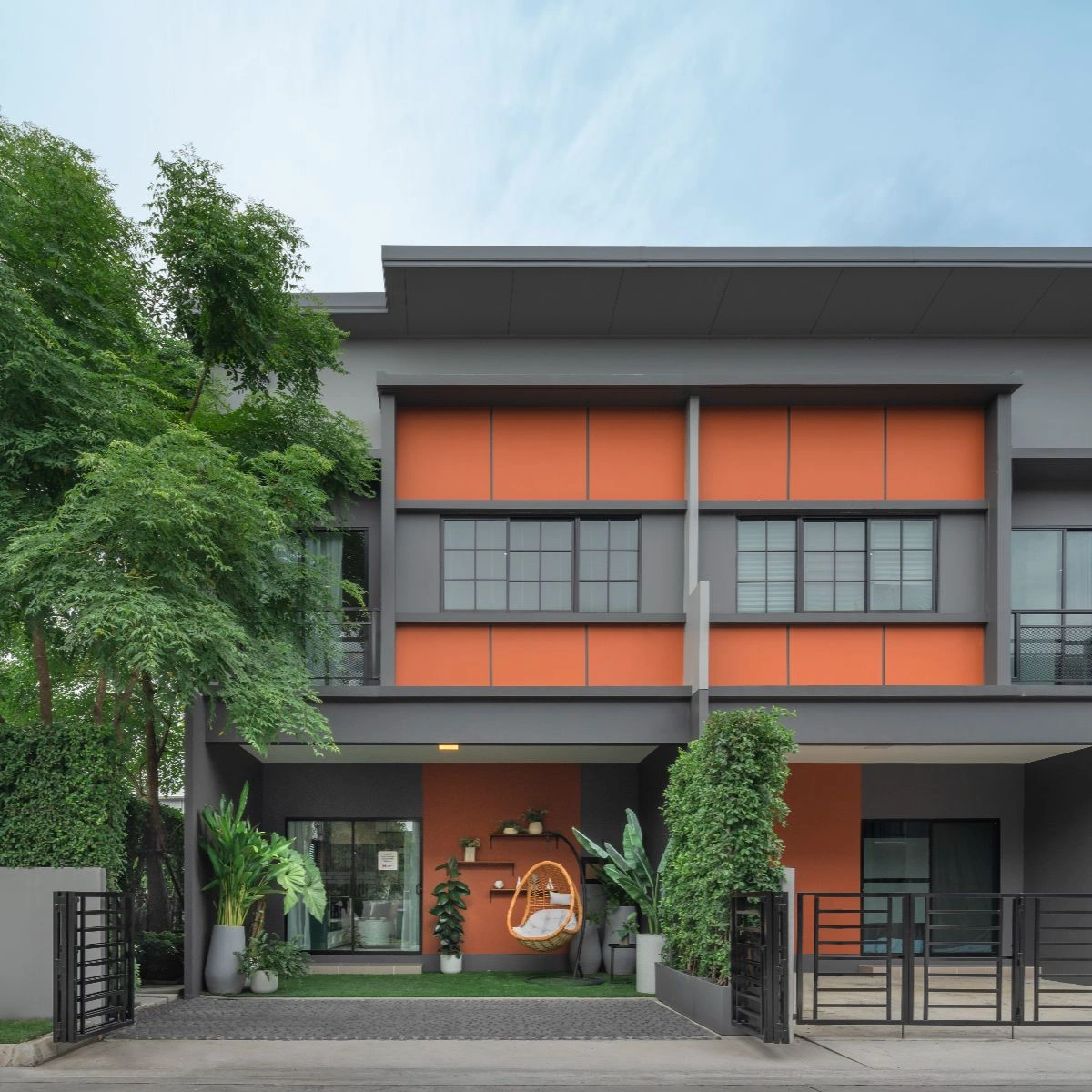 ทาวน์โฮม สิริ เพลส ราชพฤกษ์ - 345 เลขที่ 345/51 ทิศตะวันตกเฉียงใต้ เฟสหน้าสวน