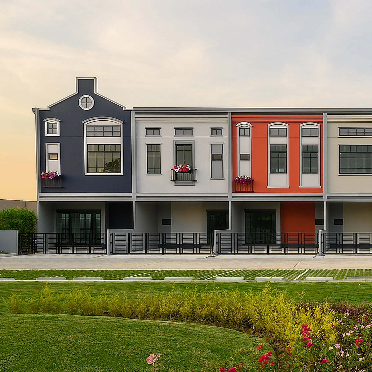 ทาวน์โฮม สิริ เพลส ราชพฤกษ์ - นครอินทร์ เลขที่ 299/120 ทิศใต้ โซนใหม่ ใกล้สวน แปลงกลาง