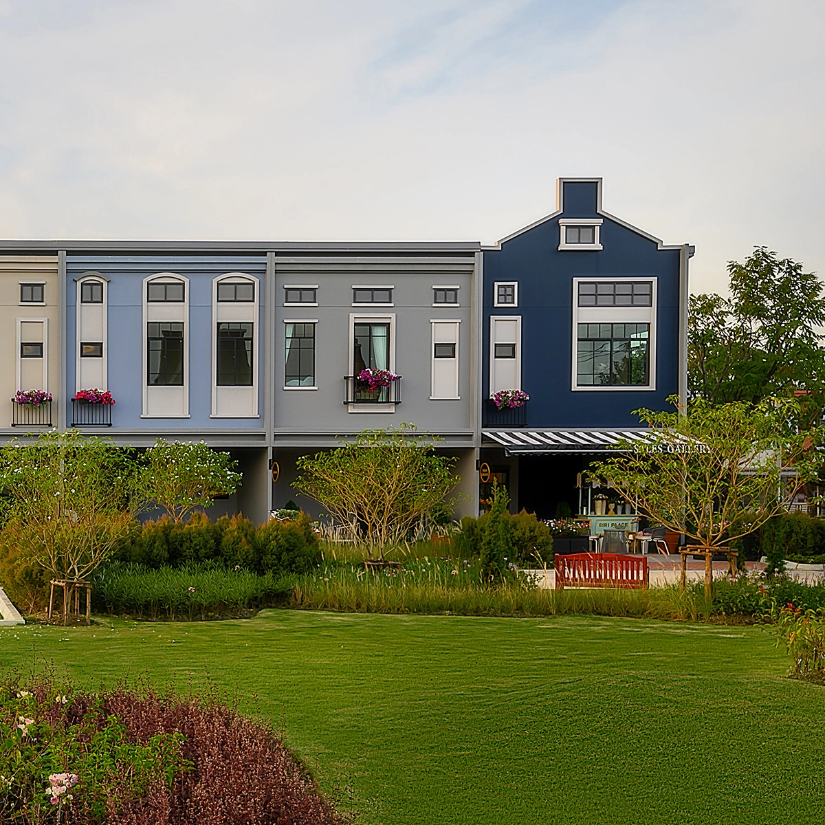 ทาวน์โฮม สิริ เพลส ราชพฤกษ์ - นครอินทร์ เลขที่ 299/124 ทิศเหนือ โซนใหม่ ใกล้สวน แปลงกลาง