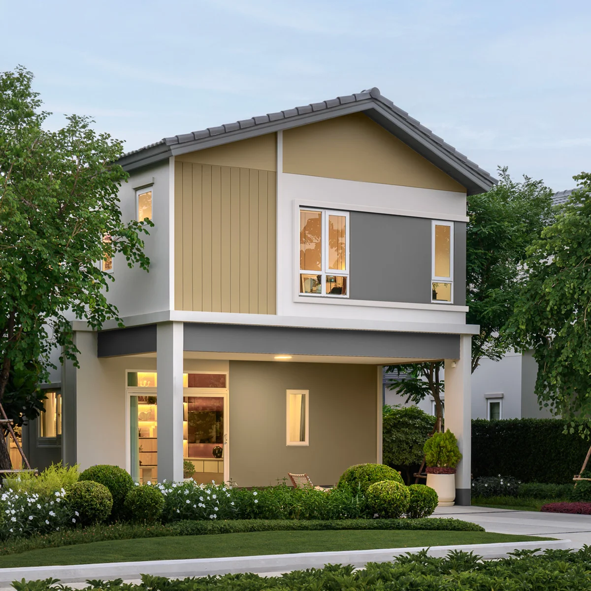 บ้าน สราญสิริ โคราช เลขที่ 399/179 ทิศเหนือ บ้านเดี่ยว ดีไซน์ใหม่ เฟสส่วนตัว