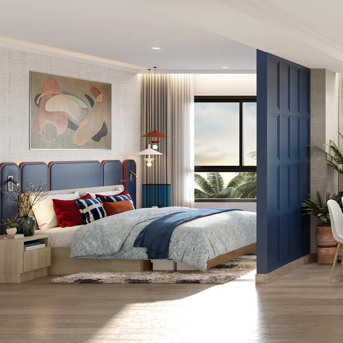 คอนโด เดอะ เบส เชิงทะเล เลขที่ 010412 ทิศเหนือ ห้องแต่งครบ แบ่งเป็นสัดส่วน