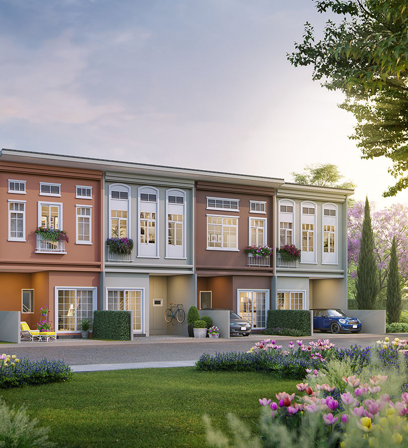 โครงการบ้านทาวน์โฮม Townhome ทาวน์เฮ้าส์ สิริ เพลส ดอนเมือง - สรงประภา (Siri Place Don Mueang - Song Prapha)