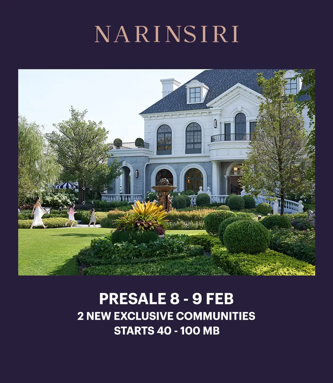 Presale Narinsiri 2 โครงการ