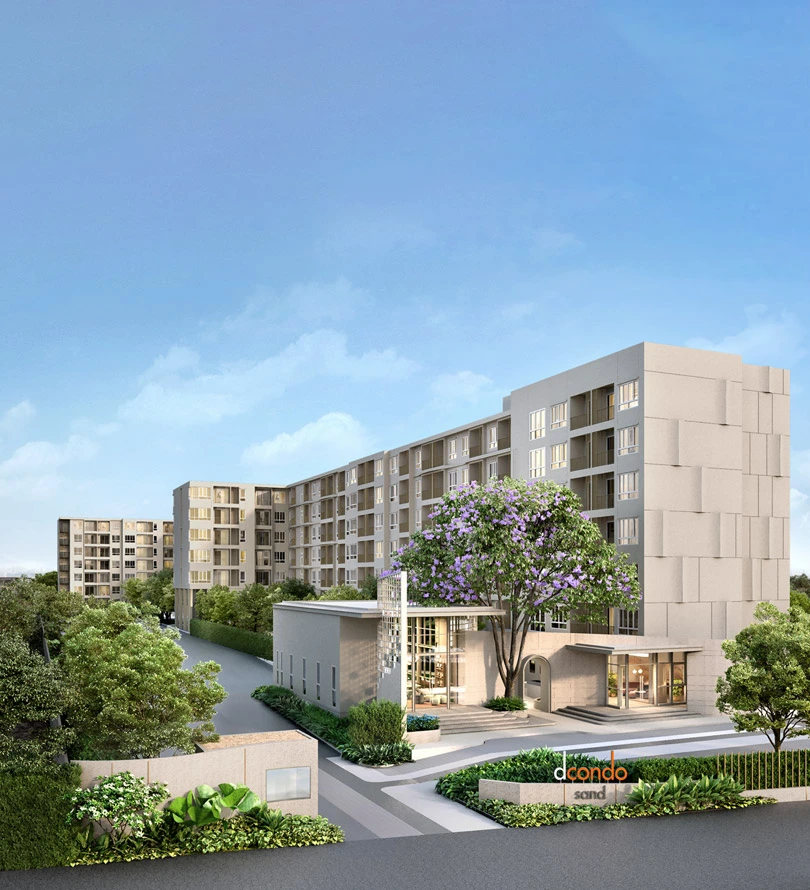 โครงการคอนโดมิเนียม ดีคอนโด แซนด์ หาดใหญ่ (dcondo Sand Hatyai)