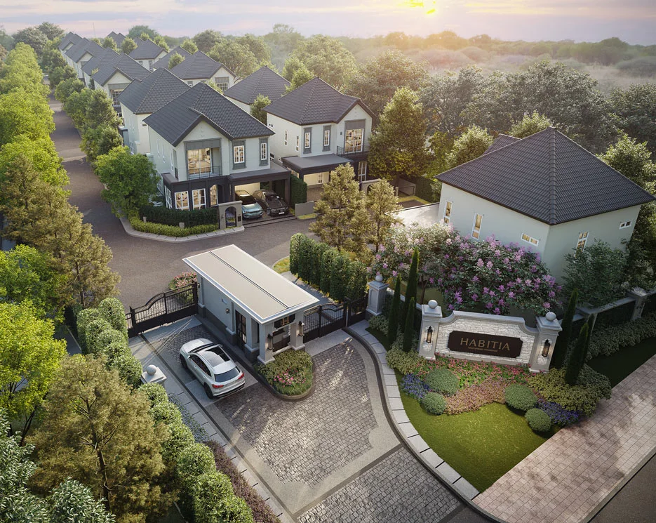 โครงการบ้านเดี่ยว บ้านจัดสรร ฮาบิเทีย ชัยพฤกษ์ - วงแหวน (HABITIA CHAIYAPRUEK - WONGWAEN)