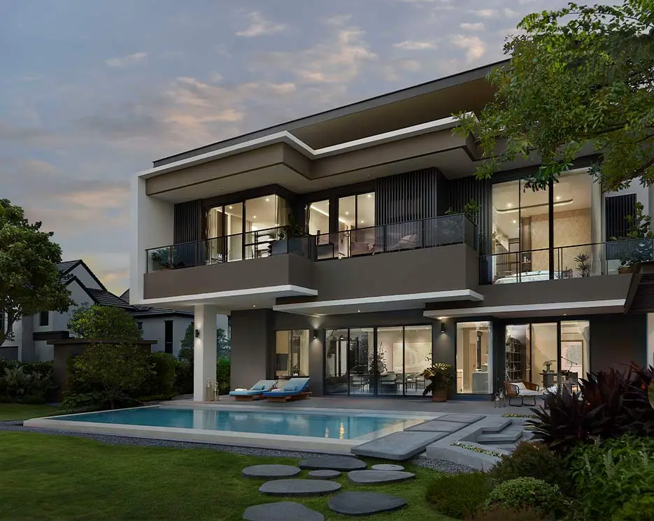 โครงการบ้านเดี่ยว บ้านจัดสรร เดอะ ริเวอร์  (The River )