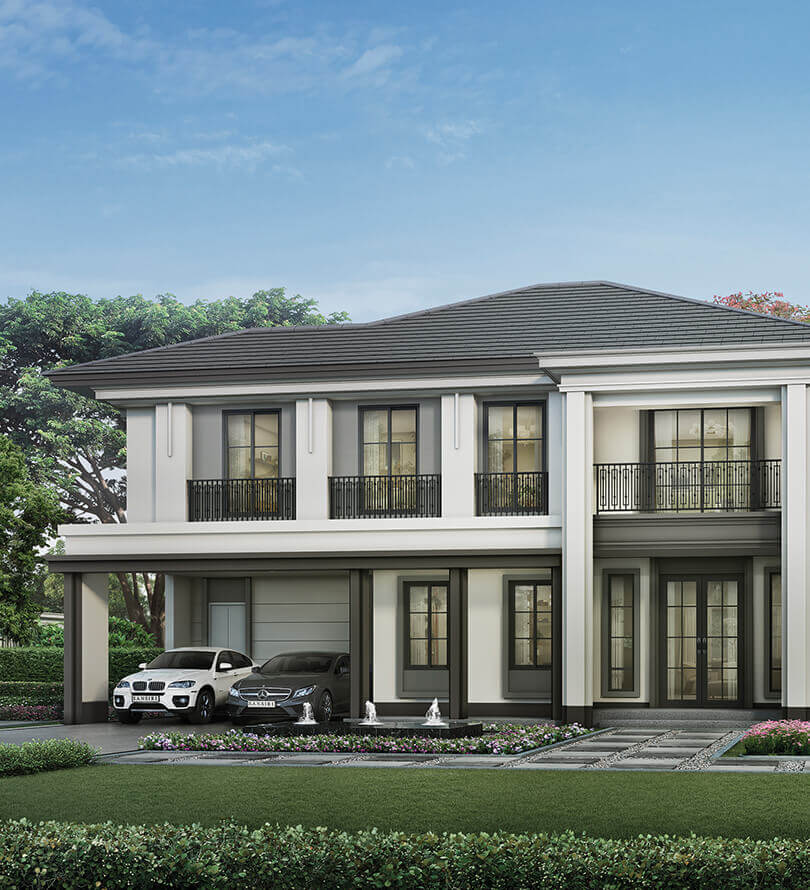 โครงการบ้านเดี่ยว บ้านจัดสรร เศรษฐสิริ กรุงเทพ - ปทุมธานี (Setthasiri Krungthep - Pathumthani)