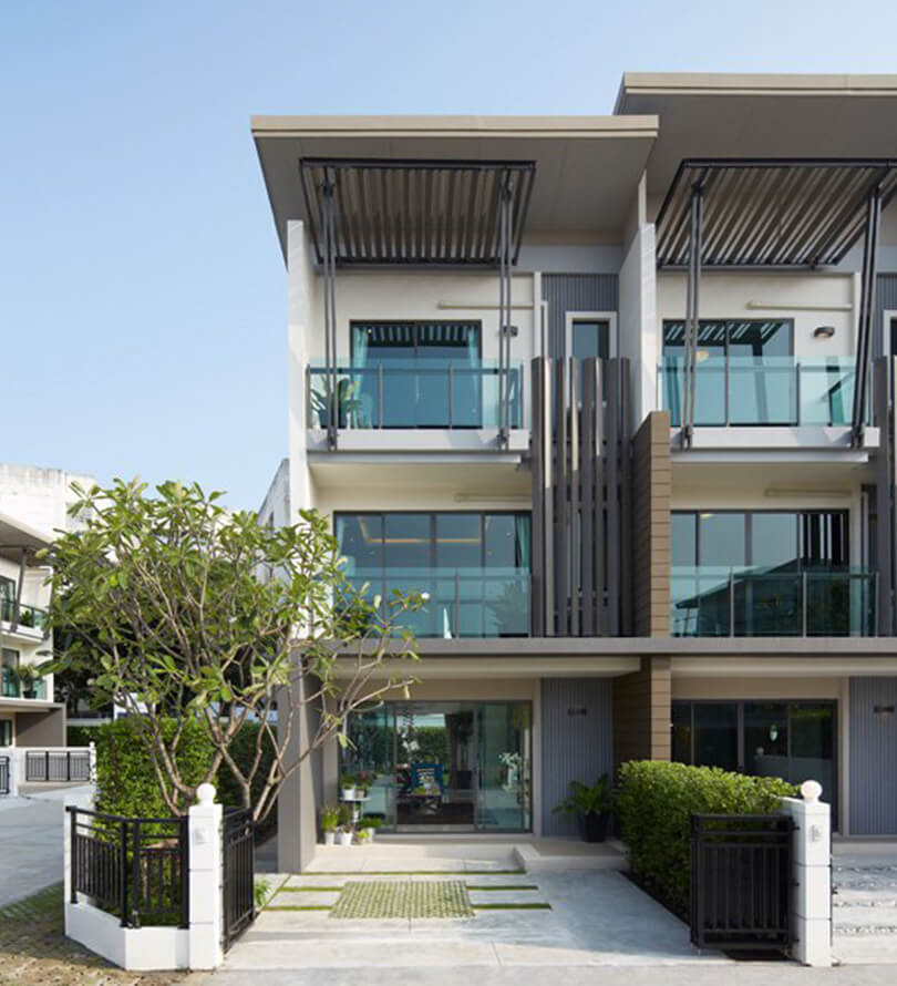 โครงการบ้านทาวน์โฮม Townhome ทาวน์เฮ้าส์ ทาวน์ อเวนิว โคโคส พระราม 2 ซอย 50 (Town Avenue Cocos Rama 2 Soi 50)