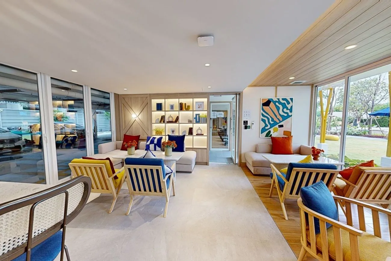 LOBBY : CO-LIVING AREA : SWIMIMG POOL : FINESS : GARDEN AREA