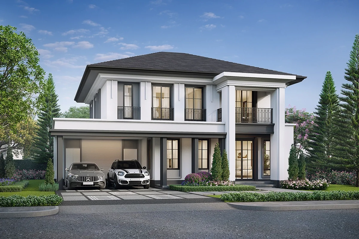 บ้านที่ออกแบบเพื่อการพักผ่อน ฟังก์ชันลงตัว