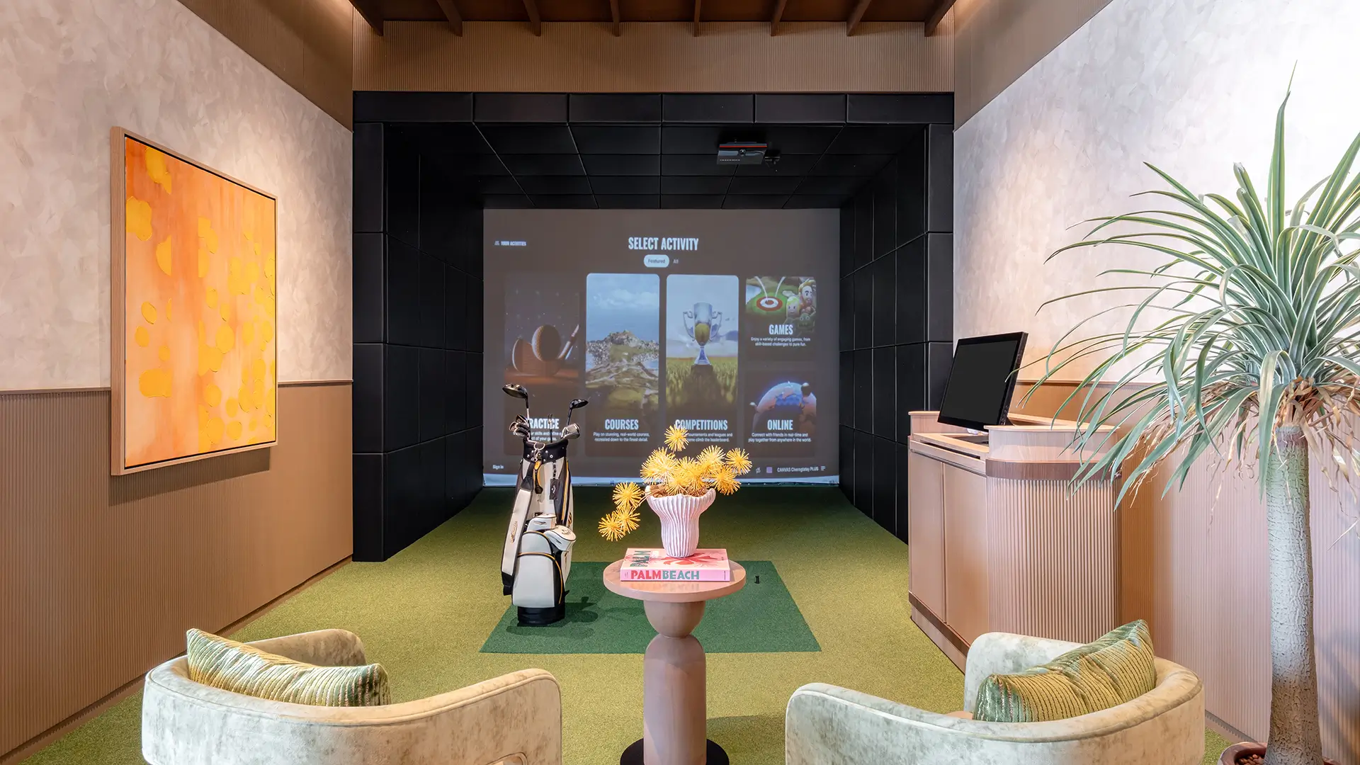 GOLF SIMULATOR SUITE