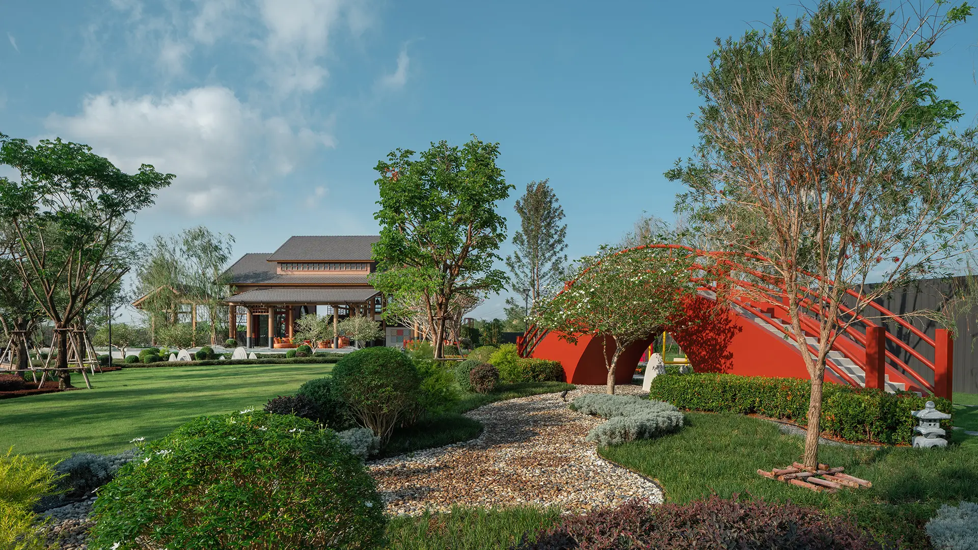 สวนส่วนกลาง