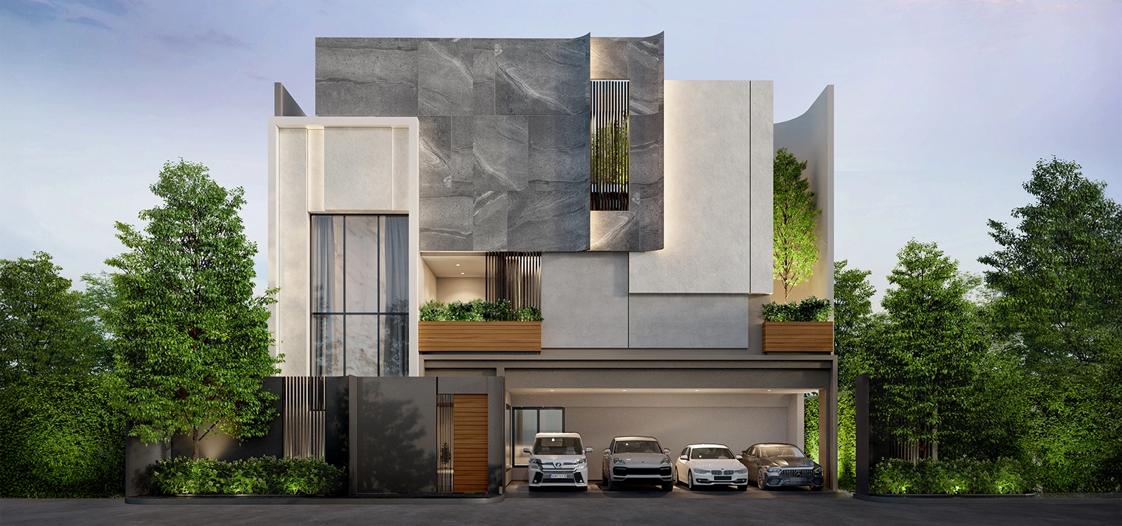 บ้านเดี่ยว 3 ชั้น โครงการใหม่ บูก้าน กรุงเทพกรีฑา แปลนแบบบ้าน XL